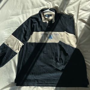 Vintage long sleeve polo